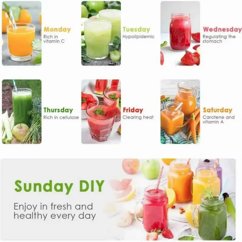 IPSTYLE Strong Power Fruit Juicer Machine Centrifugal Juicer Easy To Clean Juice Extractor