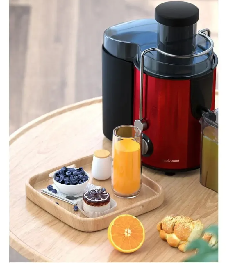 IPSTYLE Stainless Steel Fruit Juicer Centrifugal Strong Power Easy To Clean 800W