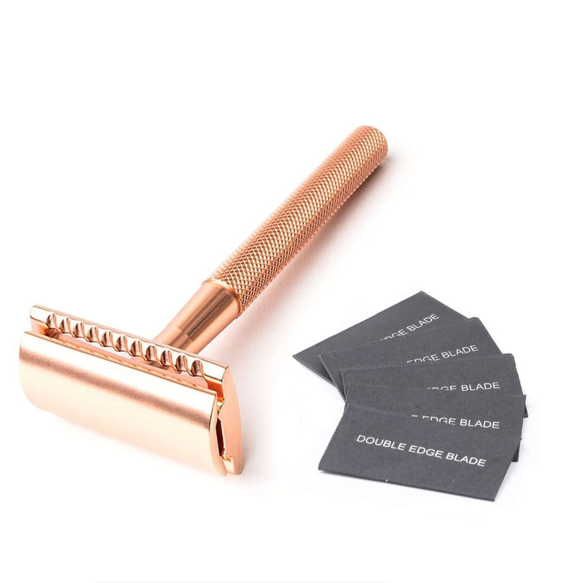 IPSTYLE Metal Men's Manual Shaver Hand Razor with Blade Holder