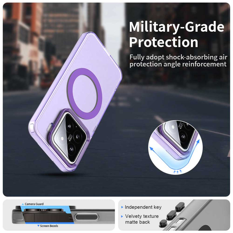 Phone Case for Xiaomi 15 Pro, Compatible with Magsafe,Shockproof Magnetic Case Cover