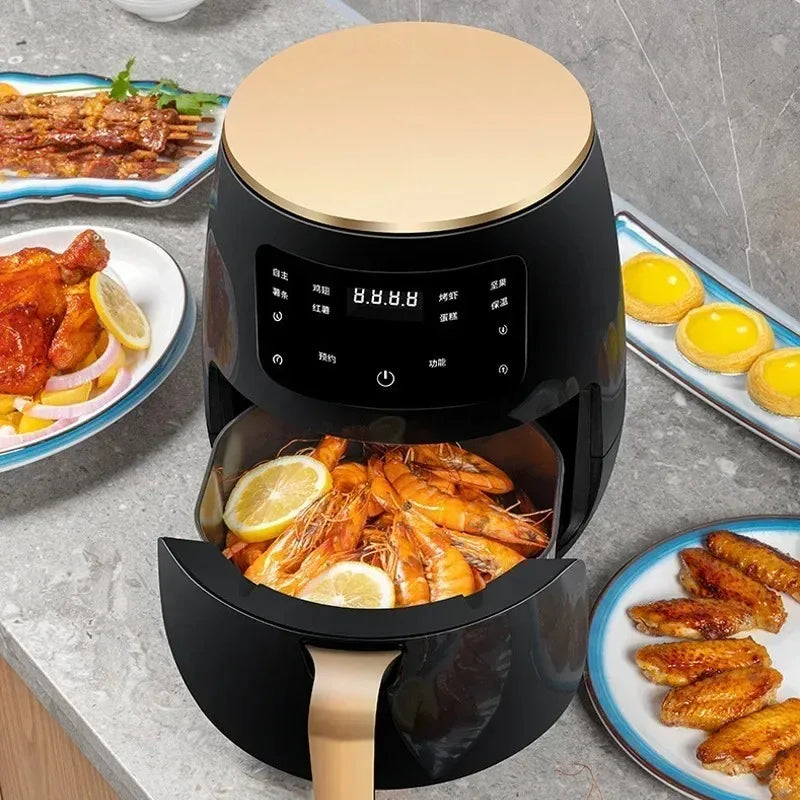 4.5L Air Fryer Multi-functional Intelligent Touch Screen Oven