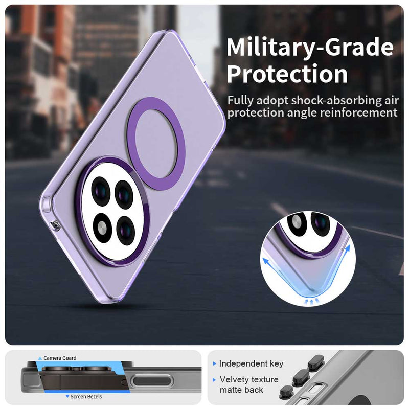 Phone Case for Xiaomi Redmi 14C, Compatible with Magsafe, Shockproof Magnetic Case Cover