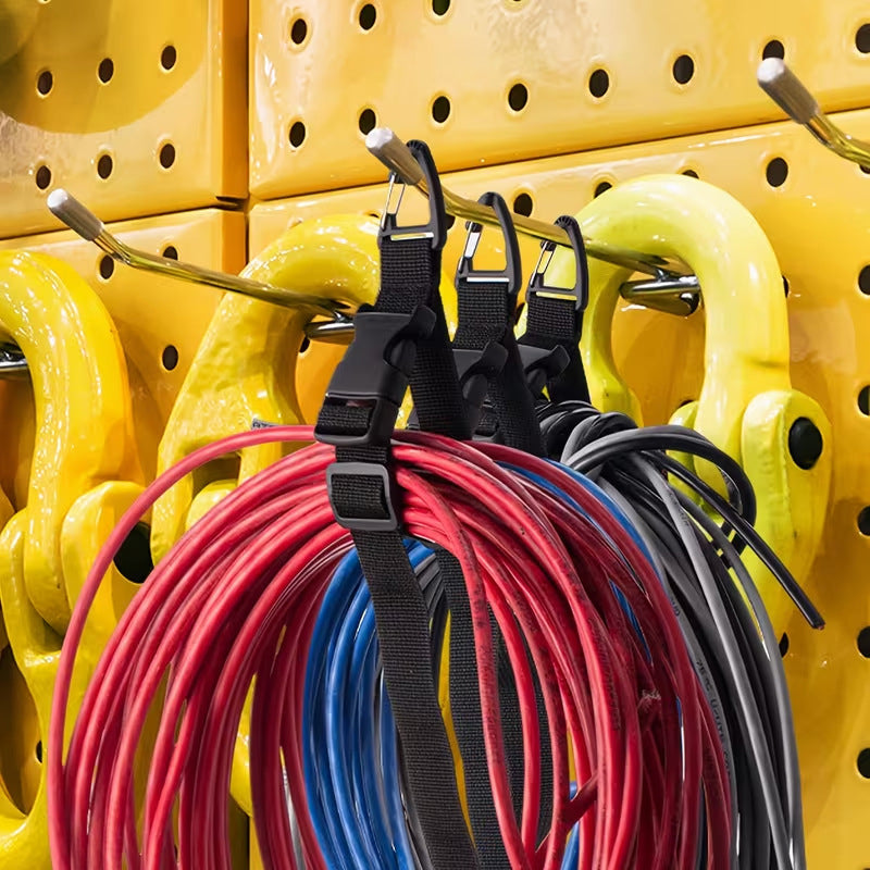 Adjustable Garden Hose Straps, Heavy-Duty Cord Organizer Storage Ties