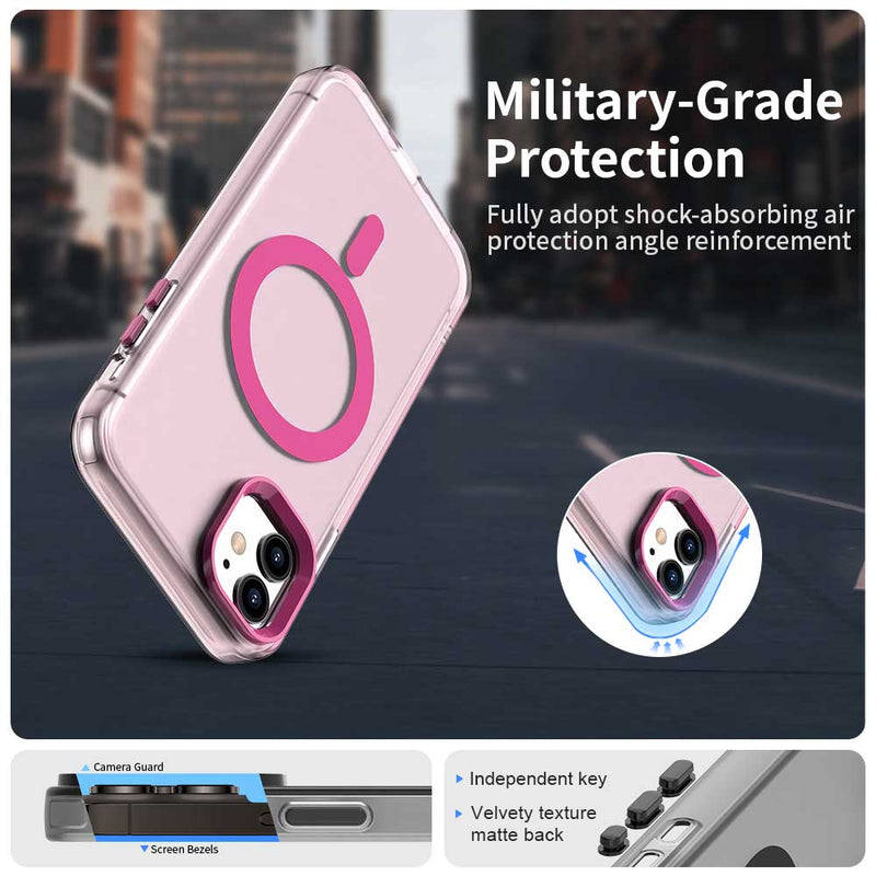 Phone Case for iPhone 11, Compatible with Magsafe, Shockproof Magnetic Case Cover