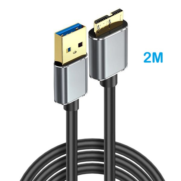 USB 3.0 to Micro B Cable Hard Disk Data Transfer Fast Charger Cord