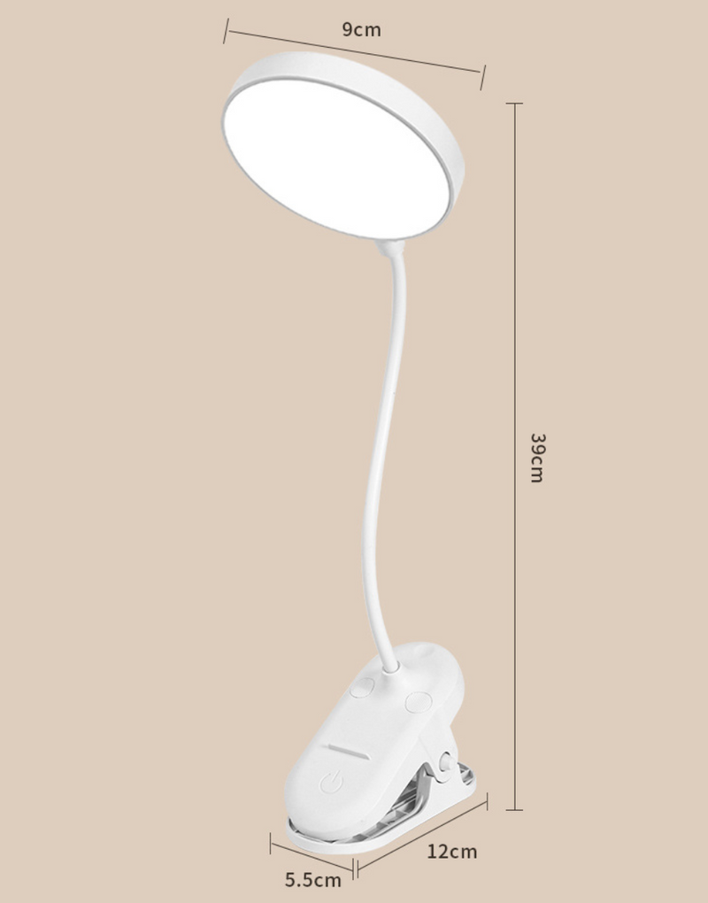Table Lamp Rechargeable Read Lamp 3 Modes Dimming Eye Protection Light