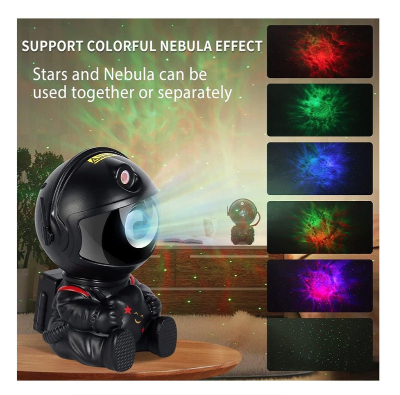 Galaxy Star Astronaut Projector Light Starry Sky Porjectors Lamp Bedroom