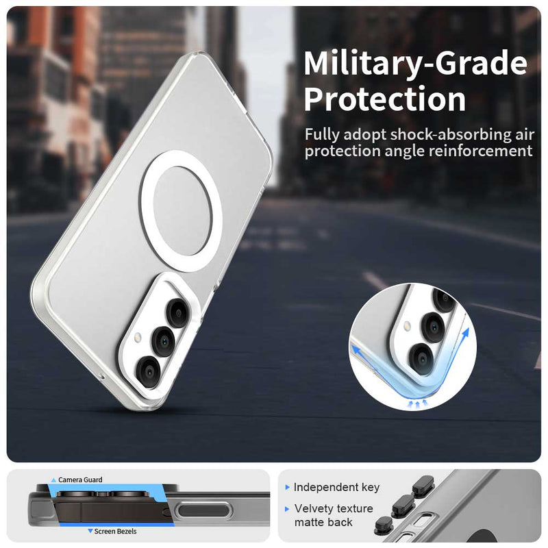 Phone Case for Samsung Galaxy A16 4G, Compatible with Magsafe,Shockproof Magnetic Case Cover
