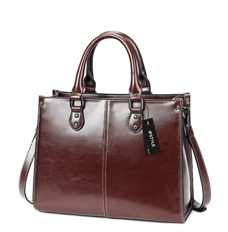 Women's Handbags Genuine Leather Lady Cowboy Shoulder Tote Bag