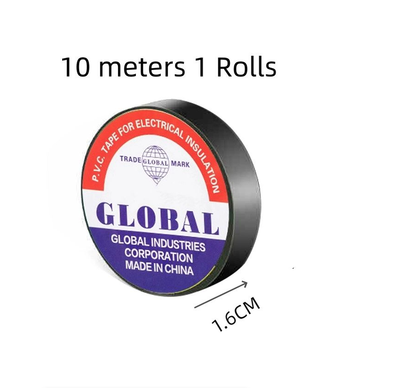 Black Flame Retardant Electrical Insulating Plastic Tape Waterproof Tape