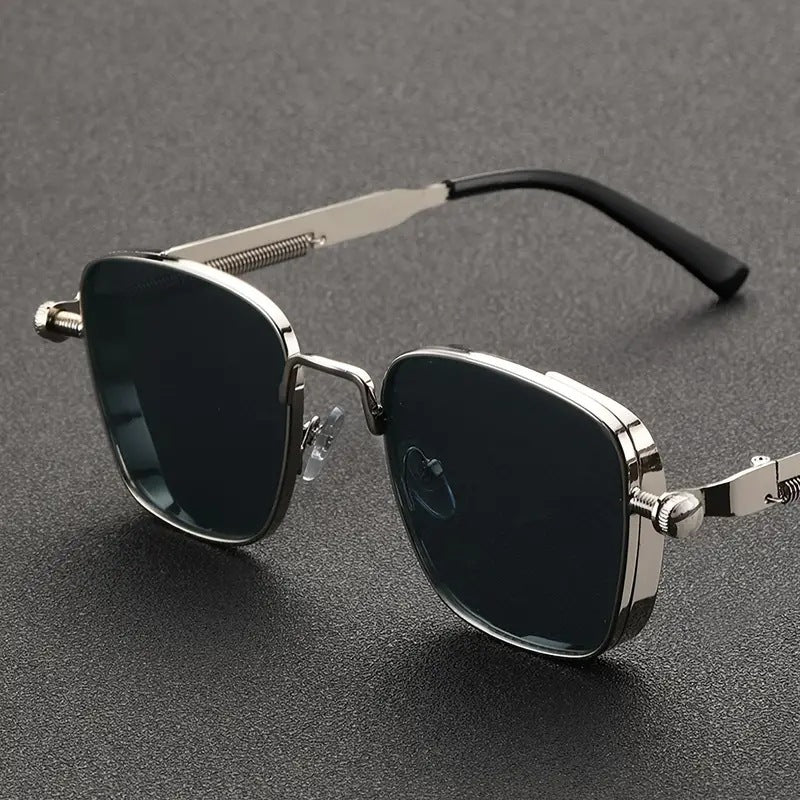 Metal Punk Polarized Sunglasses – Trendy Fashion with UV400 Protection for Men & Women