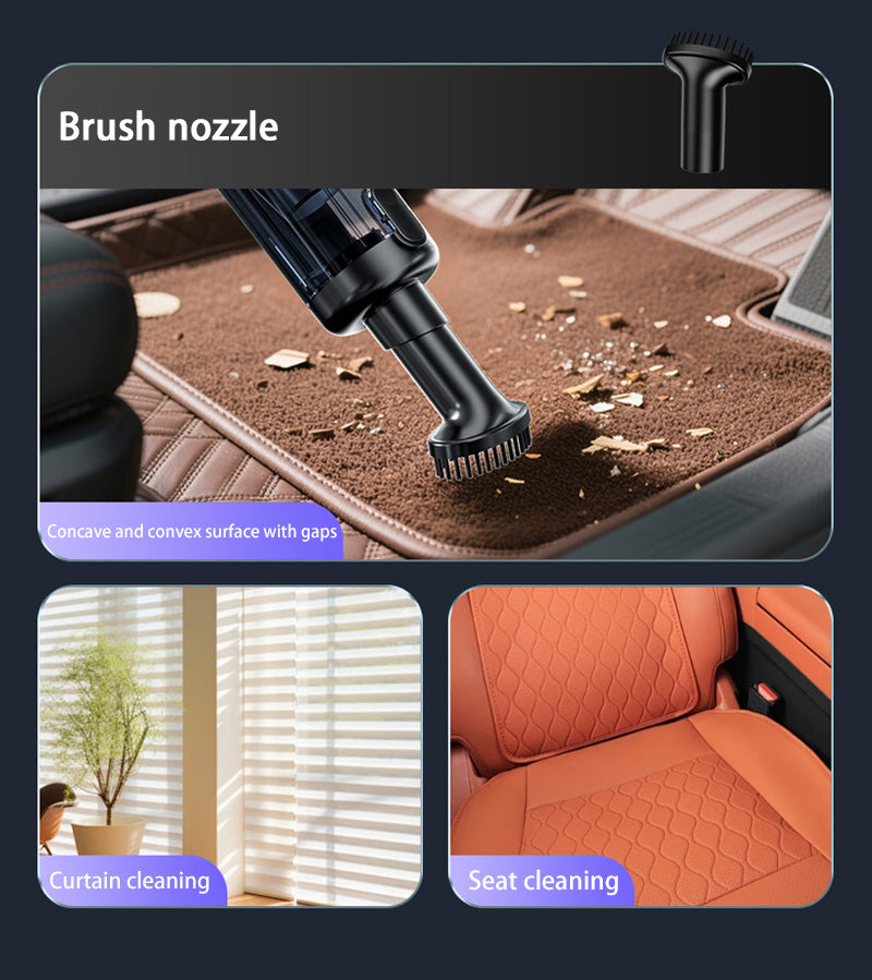 IPSTYLE Car Vacuum Cleaner Wireless One-button Dust Dump High-power Portable Vacuum Cleaner
