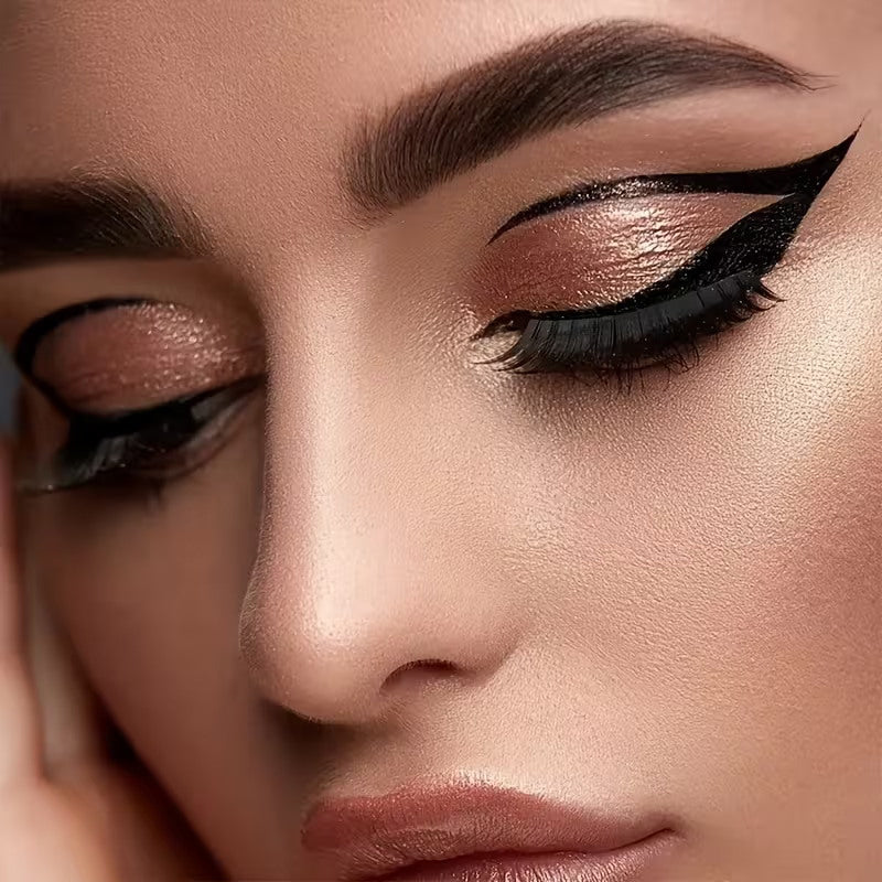 Cat Eyeliner Card Set, Multi-Function Eye Makeup Template For Eyeliner & Eyeshadow, South African Beauty Tool