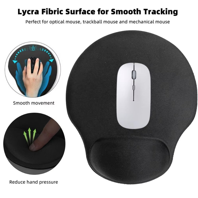 Mouse Pad PC Laptop Home Office Mat Wrist Support Mouse Pad Wrist Rest