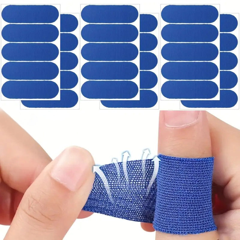 50Piece Self-Adhesive Finger Bandages, Elastic Sports Tape For Thumb Protection