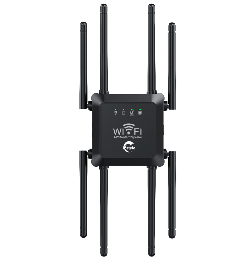 WiFi Extender Repeater 8 Antennas 2.4G Amplifier Router Network