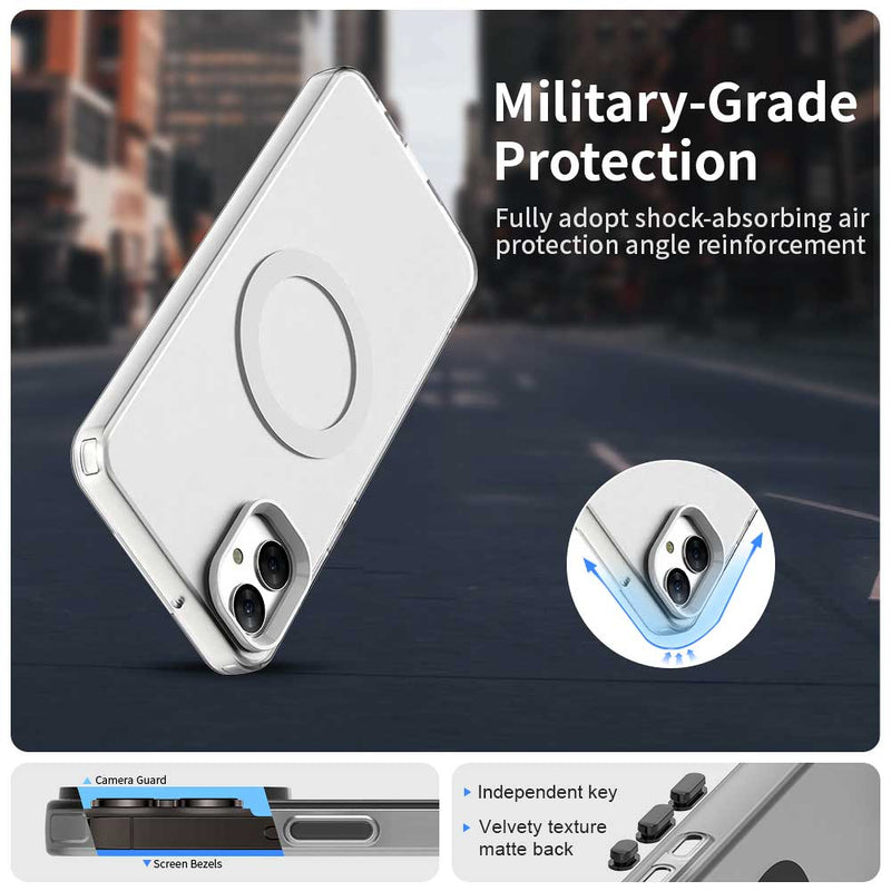 Phone Case for Samsung Galaxy M05, Compatible with Magsafe,Shockproof Magnetic Case Cover