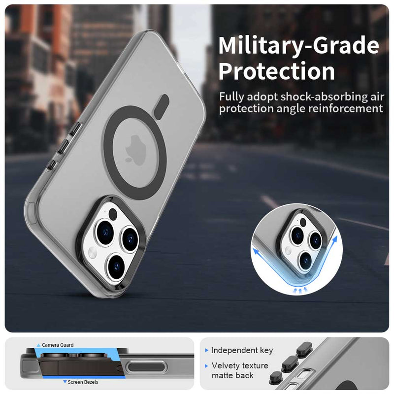 Phone Case for iPhone 15 Pro, Compatible with Magsafe,Shockproof Magnetic Case Cover