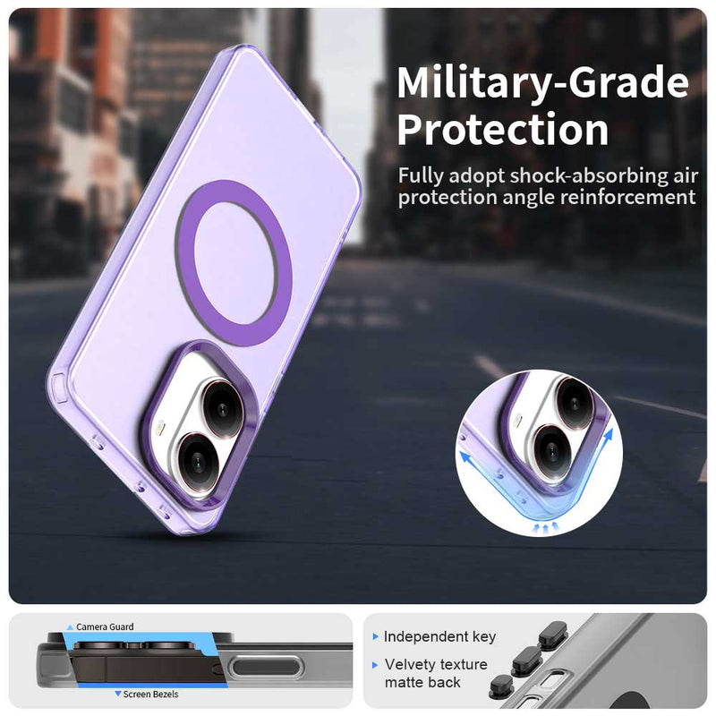 Phone Case for Xiaomi Redmi Turbo 4, Compatible with Magsafe,Shockproof Magnetic Case Cover