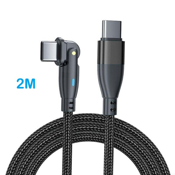 Fast Speed Charging Cord 180 Rotating Connector For Mobile Devices