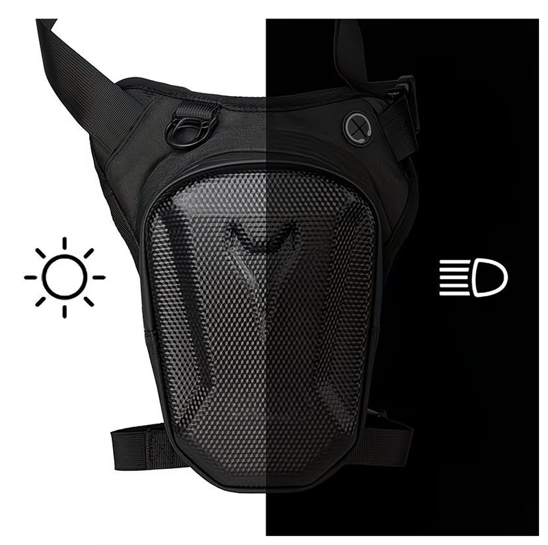 Motorcycle Leg Tank Bag Waterproof Waist Pack Crossbody Rider Biker Drop