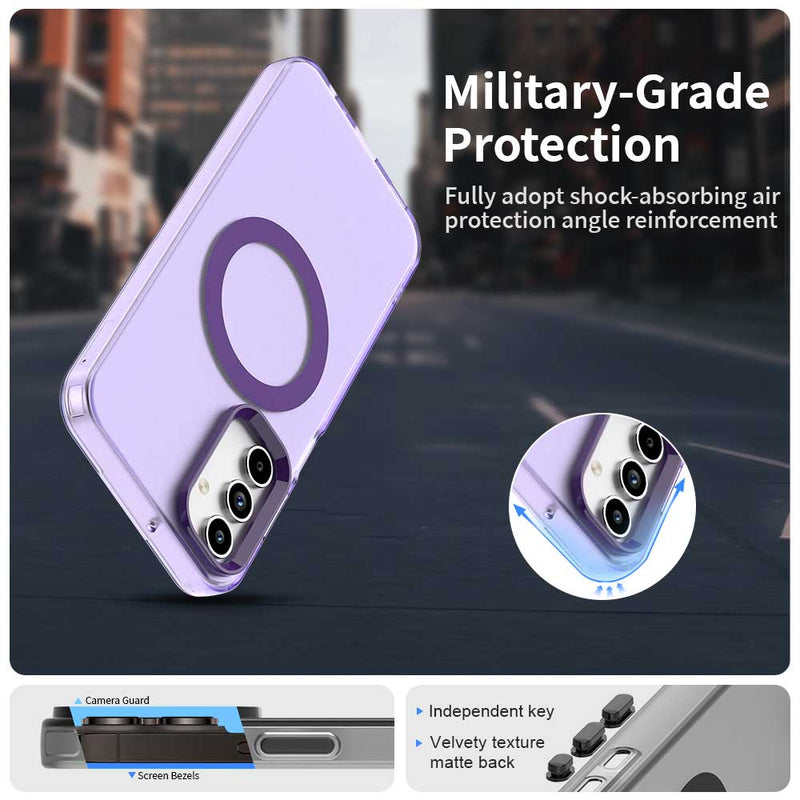 Phone Case for Samsung Galaxy A35 5G, Compatible with Magsafe,Shockproof Magnetic Case Cover