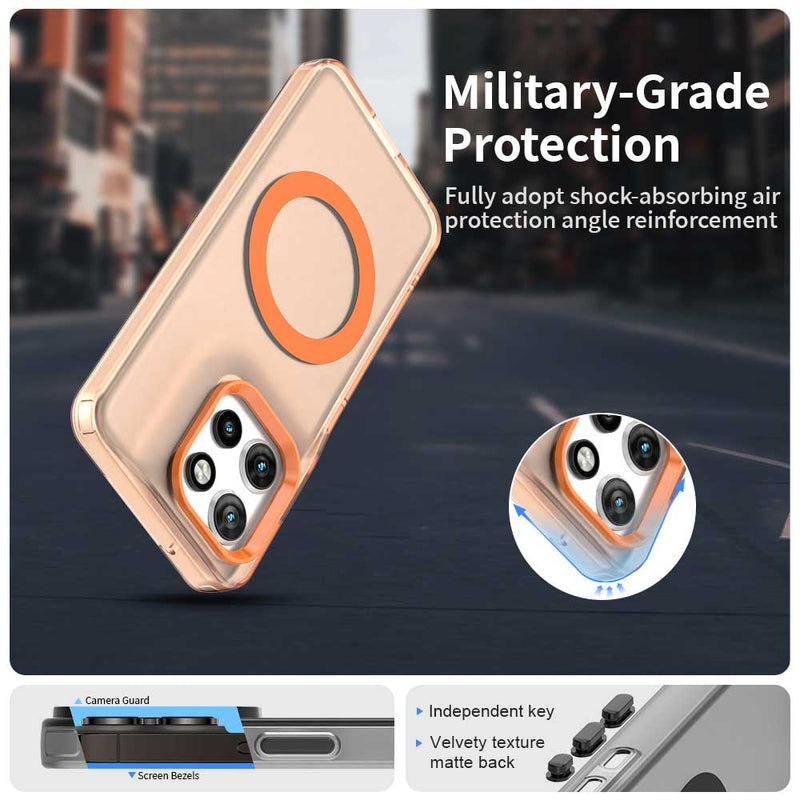 Phone Case for Motorola Moto S50, Compatible with Magsafe, Shockproof Magnetic Case Cover