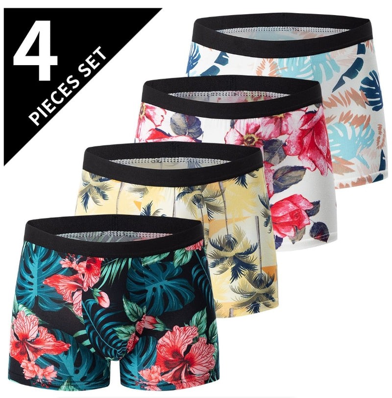 IPSTYLE MEN'S Underwear Comfortable and Breathable Crotch Boxers Teenagers