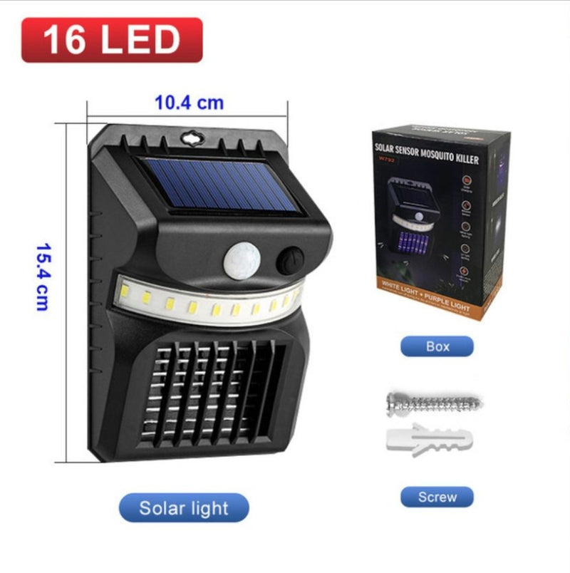 Solar Wall Light Mosquito Repellent Lamp, Sensor Solar Light