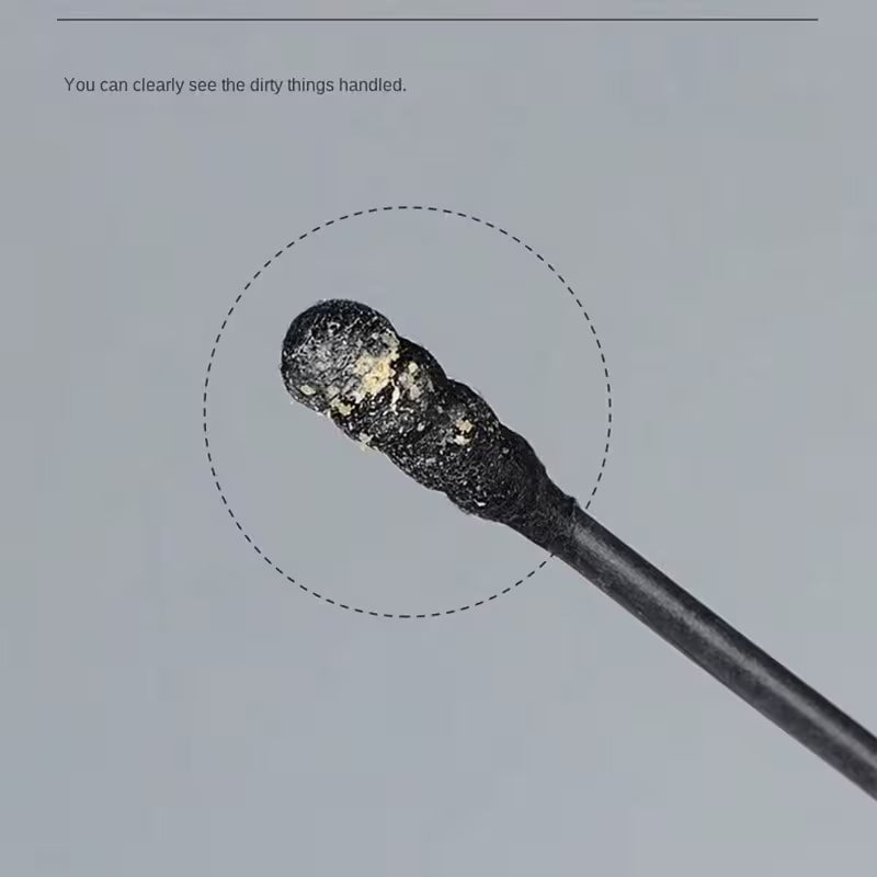 Double-Ended Ear Spiral Cotton Swabs, Disposable Ear Pick Cleaning Sticks
