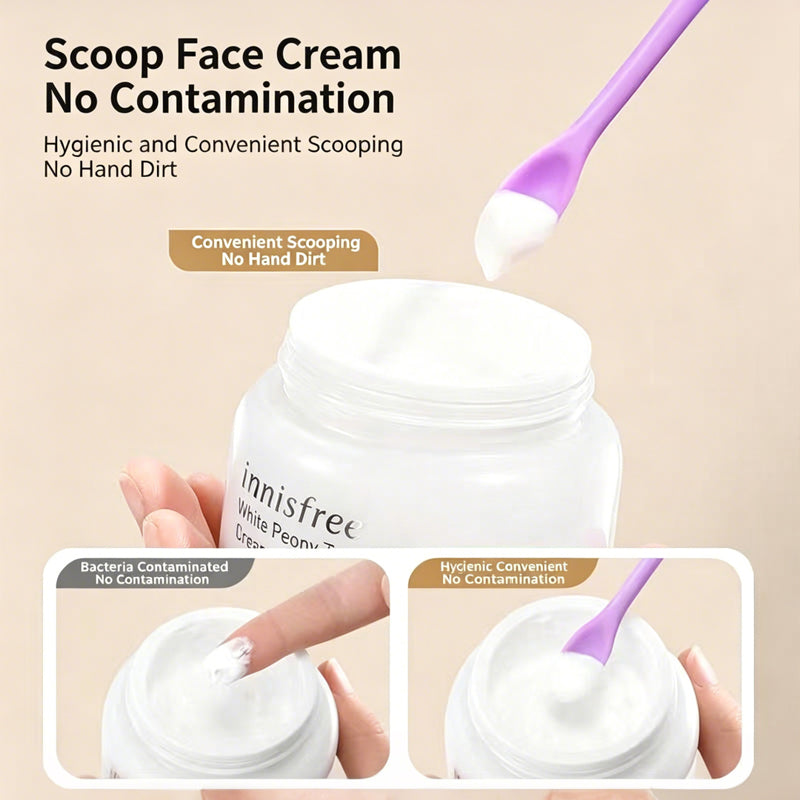 Mini Makeup Scraper For Cream & Lotion - 3-Piece Set
