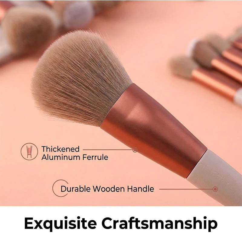 Makeup Brush Set Soft Hair eye shadow Brush Powder Brush powder blusher Brush concealer Brush Portable Makeup Brush Bag