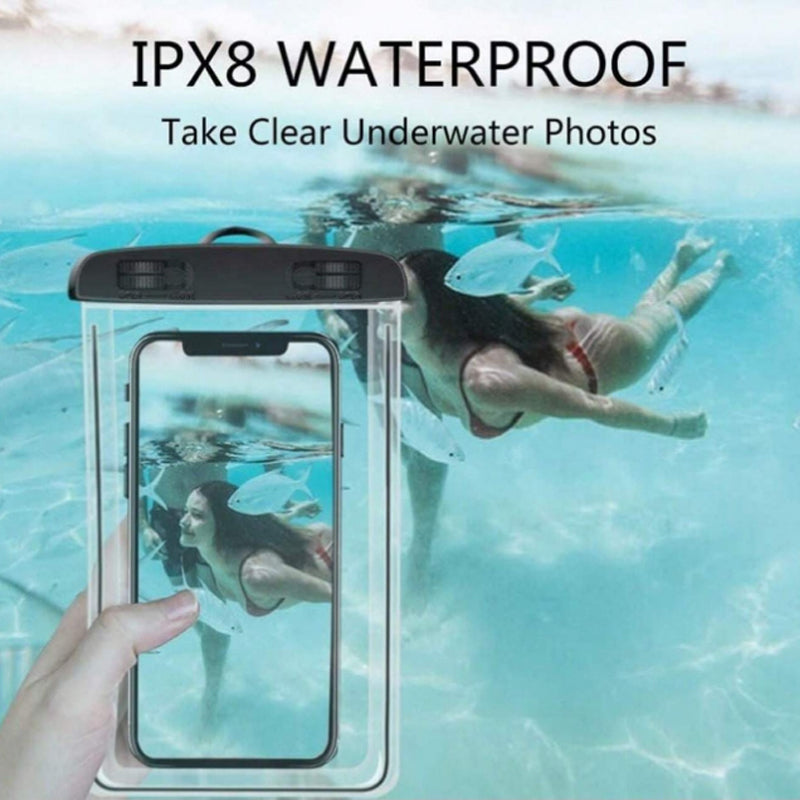 Universal Waterproof Phone Pouch – Fits Phones Up to 7.0"