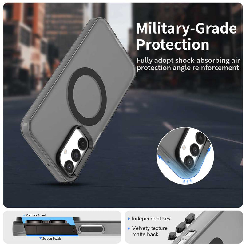 Phone Case for Samsung Galaxy F15 5G, Compatible with Magsafe,Shockproof Magnetic Case Cover