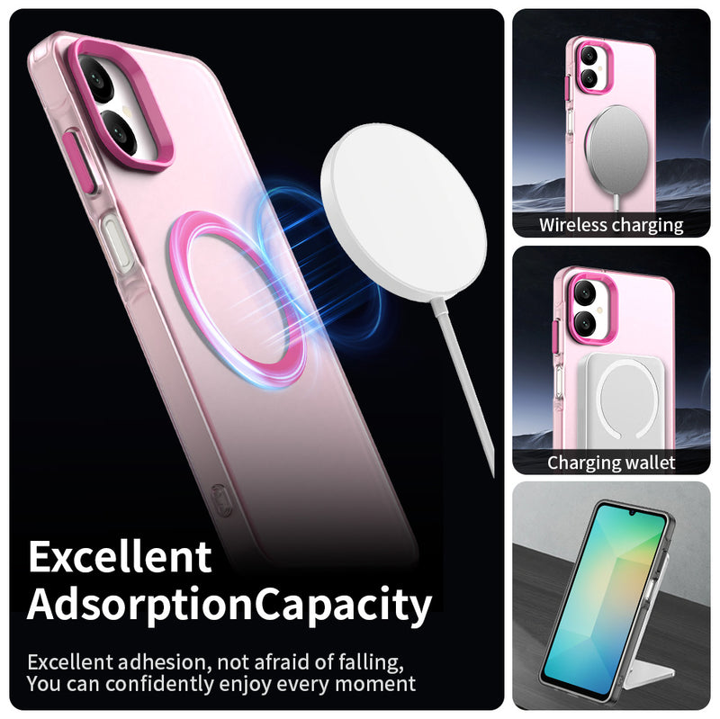 Phone Case for Samsung Galaxy A06 5G, Compatible with Magsafe,Shockproof Magnetic Case Cover