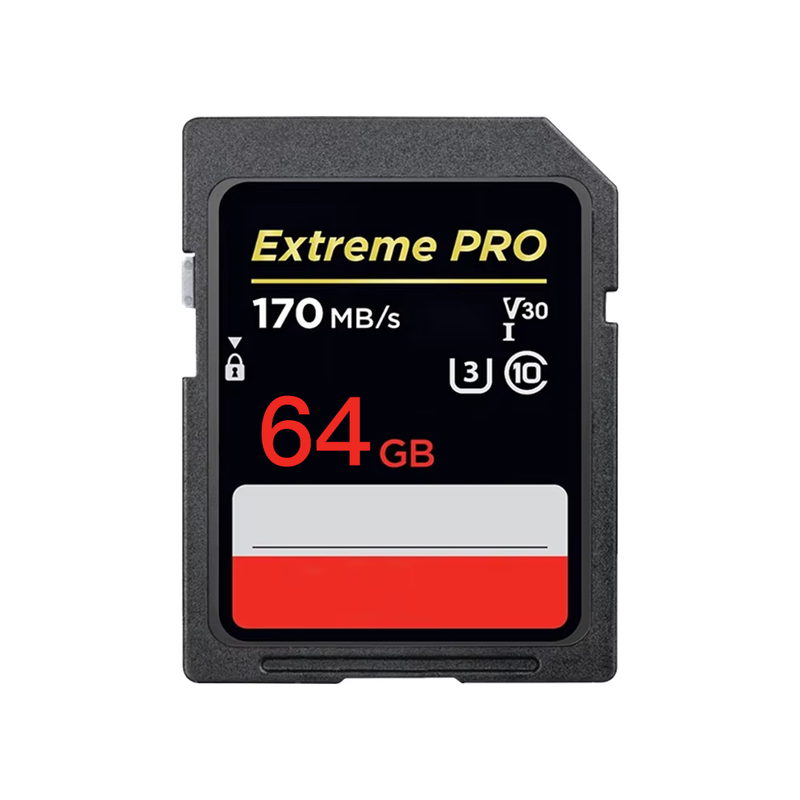 Extreme PRO SD Card 32GB 64GB 128GB Flash Memory Card for Camera