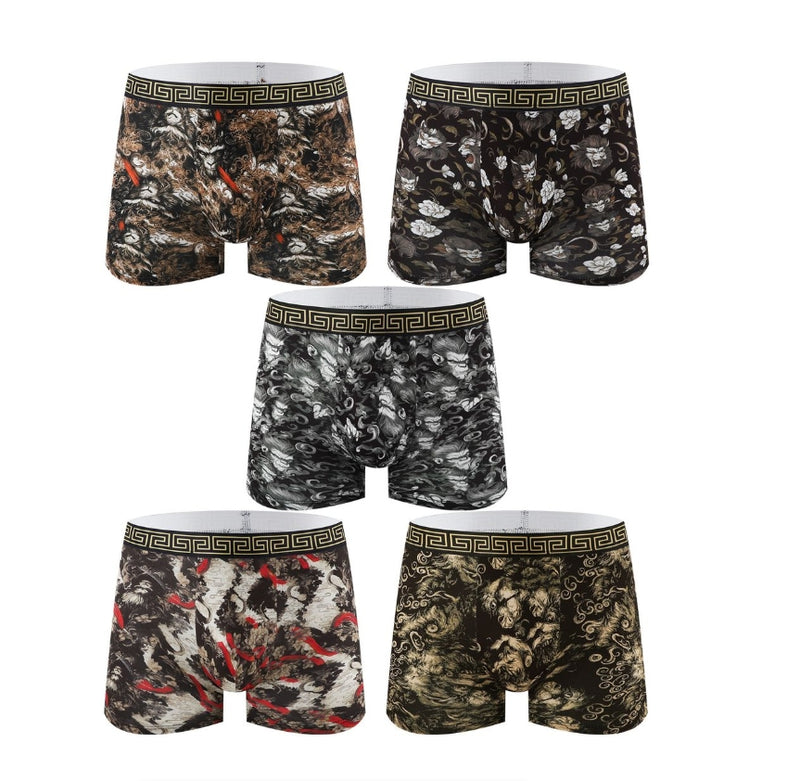 IPSTYLE Men's Underwear Breathable Teenage Student Boxer Brief