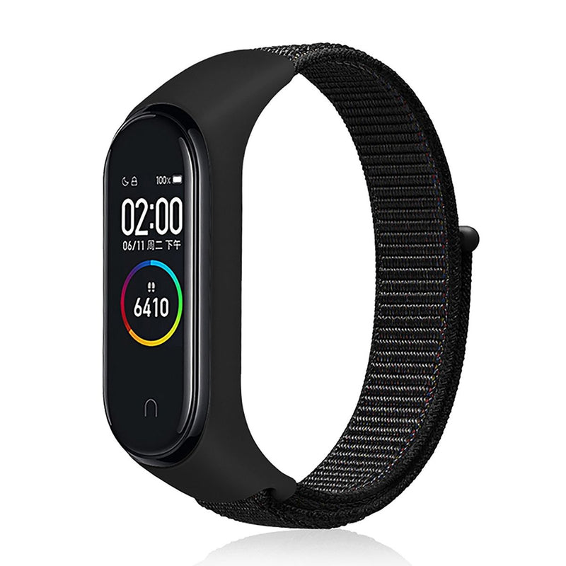 Nylon Weave Watch Strap Compatible with Xiaomi Mi Band 7