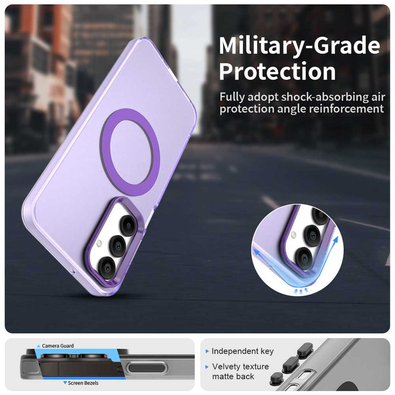 Phone Case for Samsung Galaxy A16 5G, Compatible with Magsafe,Shockproof Magnetic Case Cover
