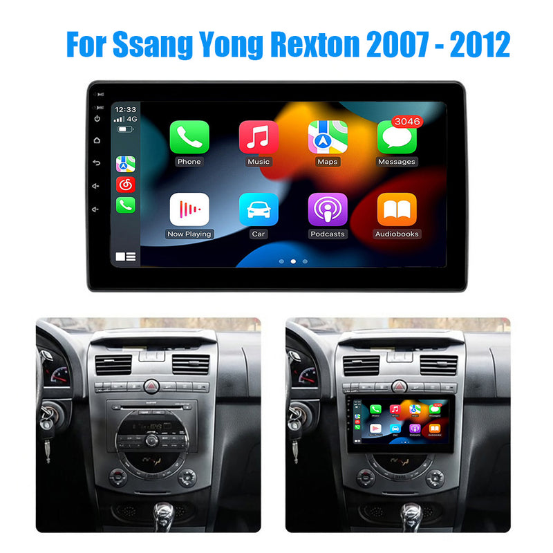 RoverOne Car Stereo Radio Bluetooth CarPlay GPS Navigation for Ssangyong Rexton 2007 - 2012