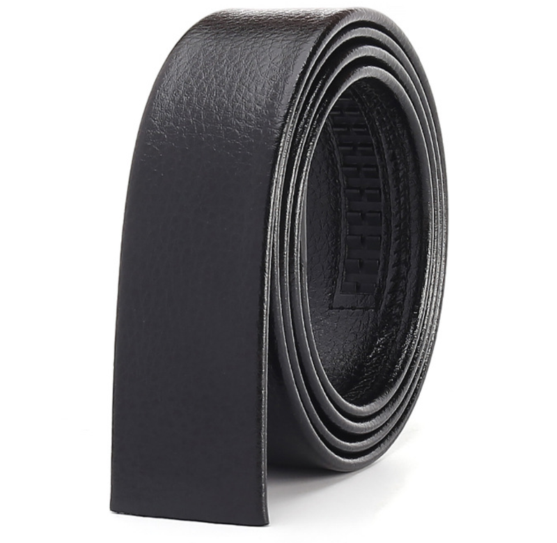 Men Belt Metal Luxury Brand Automatic Buckle Leather High Quality Belts for Men Business Work