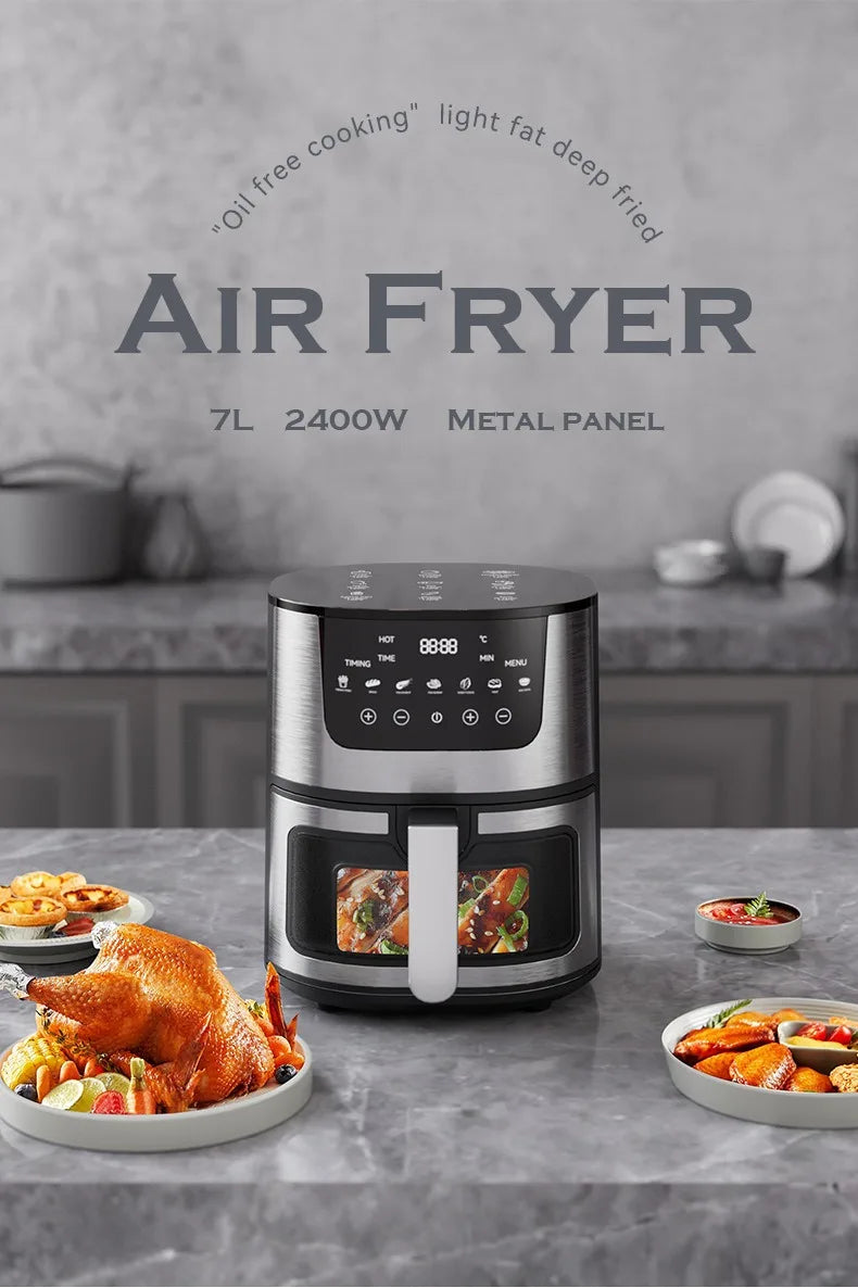 Smart Air Fryer Electric visual window 5L