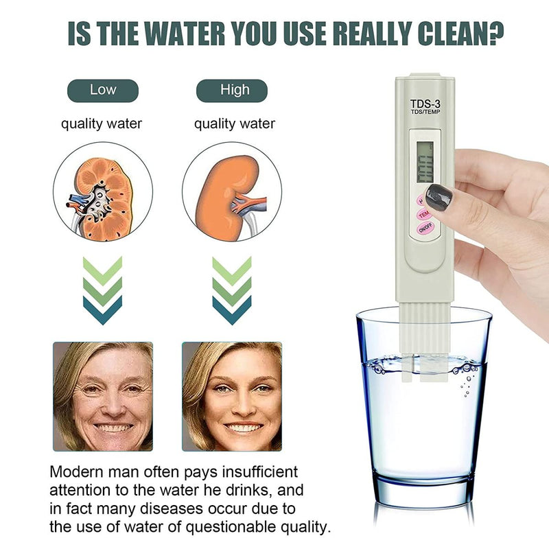 TDS Meter Water Quality Tester PPM Water Quality Tester Pen
