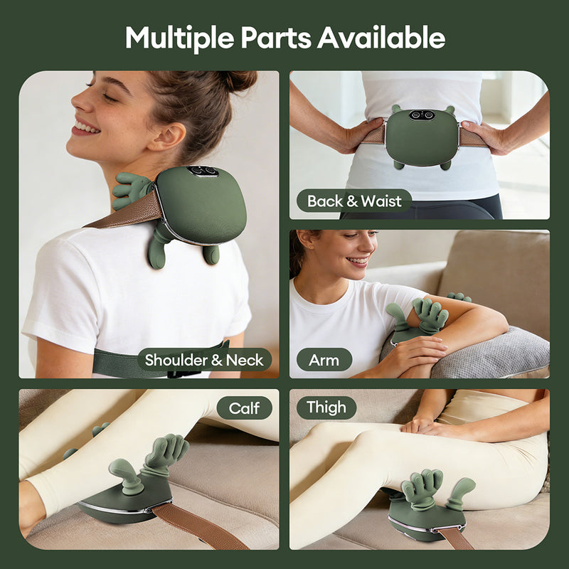 Neck Shoulder Massager Wireless Neck Cervical Trapezius Kneading - IPSTYLE