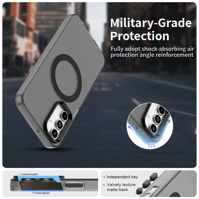 Phone Case for Samsung Galaxy A15 4G, Compatible with Magsafe,Shockproof Magnetic Case Cover