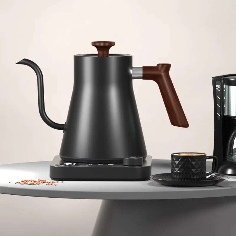 IPSTYLE Electric Gooseneck Kettle 900ML Hand Brew Coffee Pot Smart Teapot
