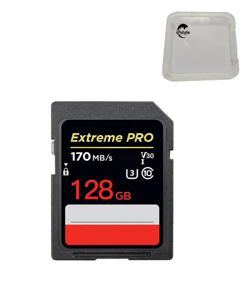 Extreme PRO SD Card 32GB 64GB 128GB Flash Memory Card for Camera