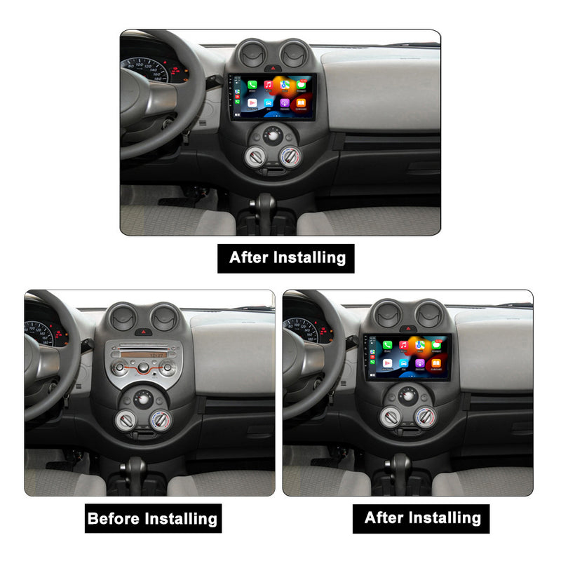 RoverOne Car Stereo Radio Bluetooth CarPlay GPS Navigation for Nissan March K13 2010 - 2013