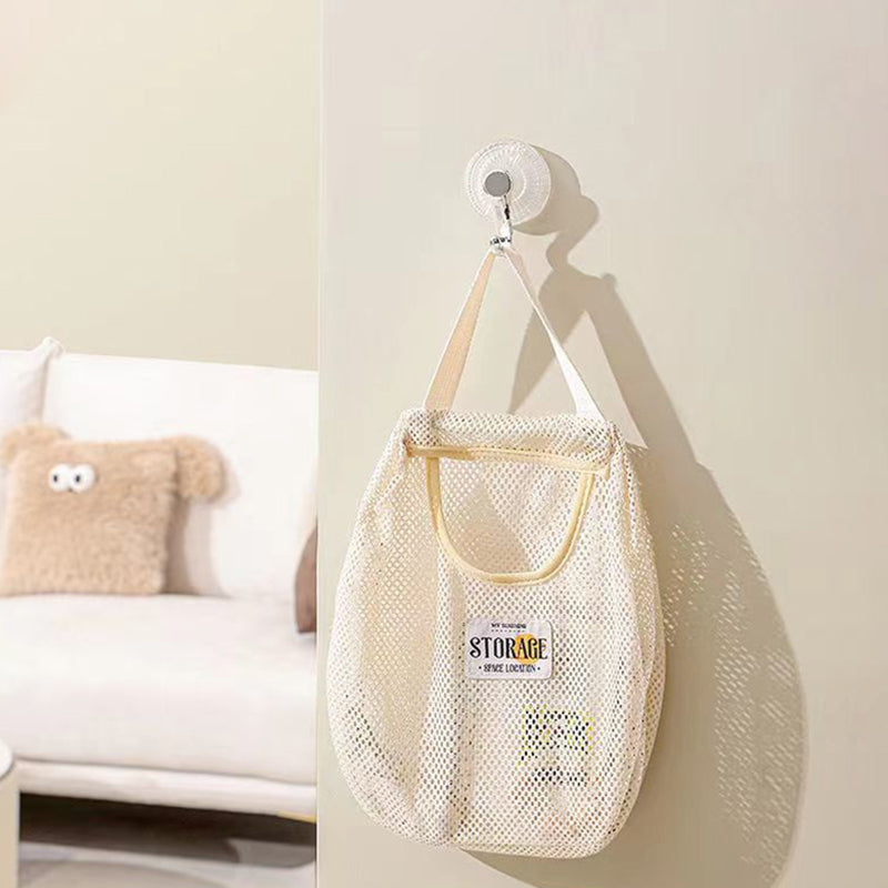 2Pcs Hanging Mesh Storage Bag