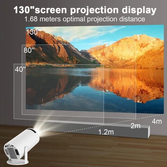 Portable 4K Ultra HD ProjectorTrending Projector Small And Compact
